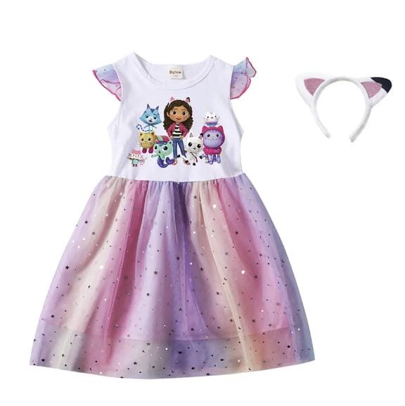 Vestido Criança com Bandolete Gabby