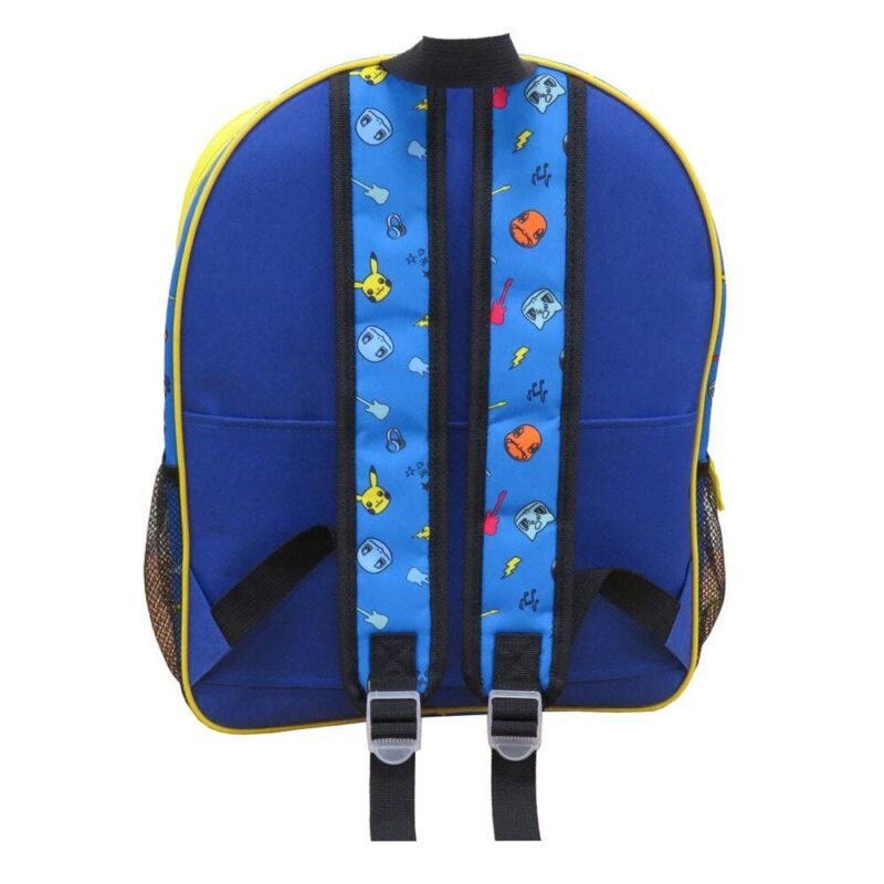 Mochila Escolar Pokemon 41 cm Adaptável Trolley