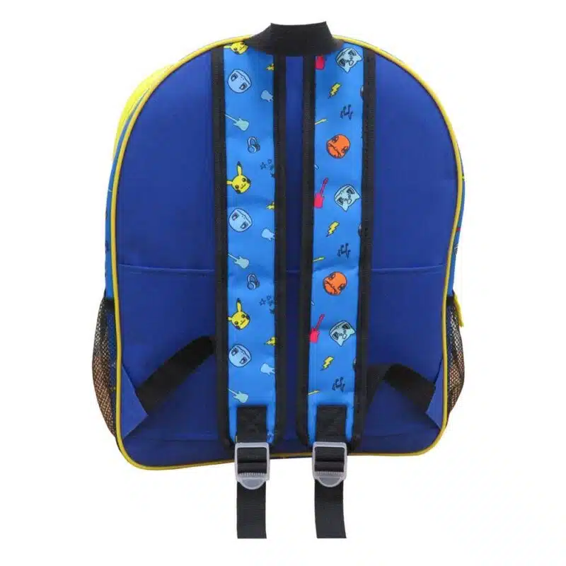Mochila Escolar Pokemon 41 cm Adaptável Trolley