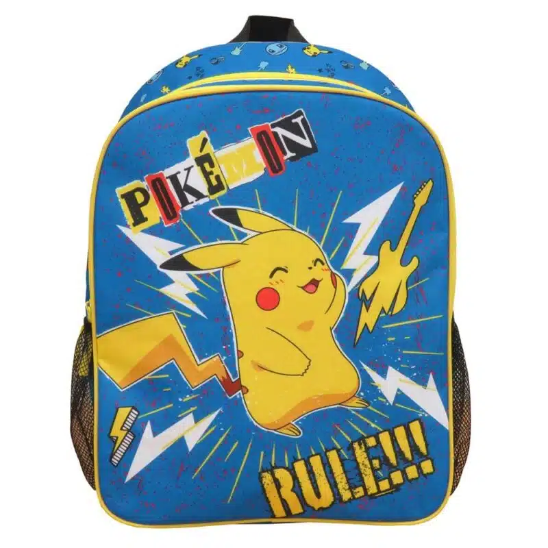 Mochila Escolar Pokemon 41 cm Adaptável Trolley