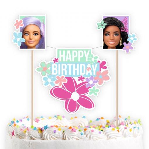 Topo de Bolo Barbie 26x15 cm