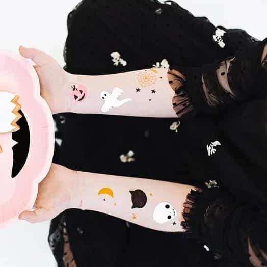 12 Tatuagens Temporárias Halloween