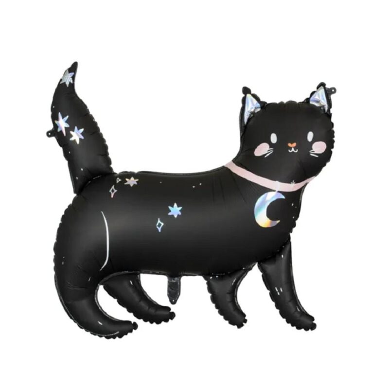 Halloween Balão Foil Gato Preto 80 cm