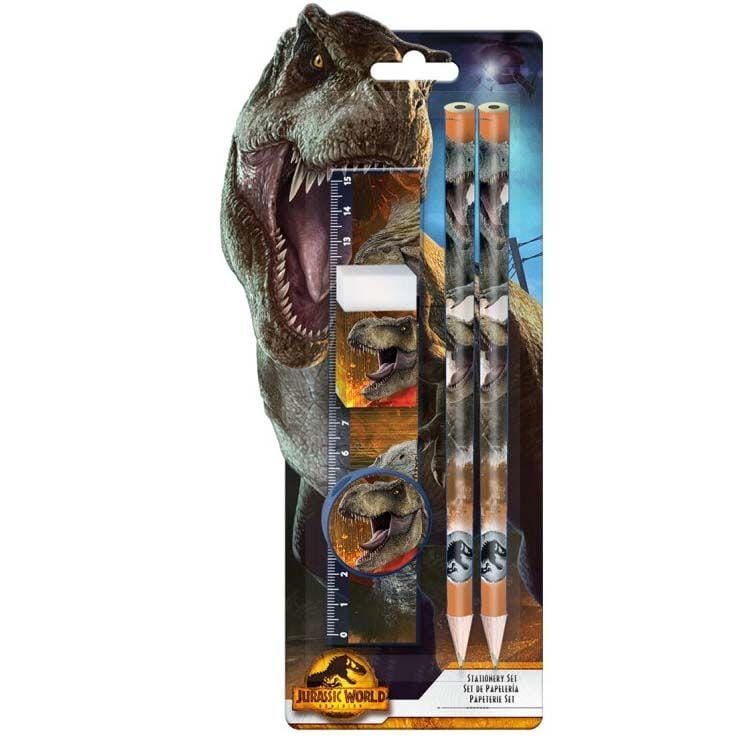 Conjunto Escolar Dinossauros Jurassic World 5 peças