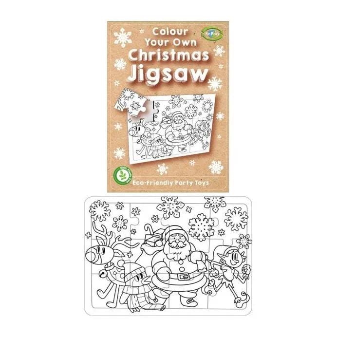 Puzzle para Colorir Natal 14x10 cm