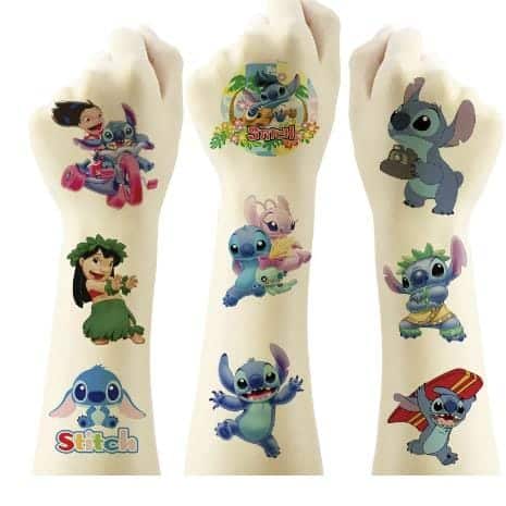 16 Tatuagens Temporárias Mix Stitch