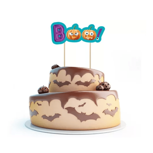 Halloween Topo Bolo Boo 18 cm