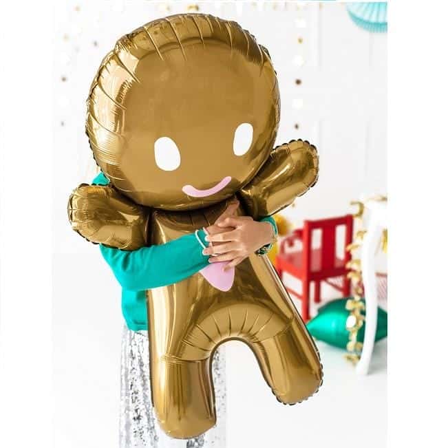 Balão Festa Natal Homem Biscoito 83 cm