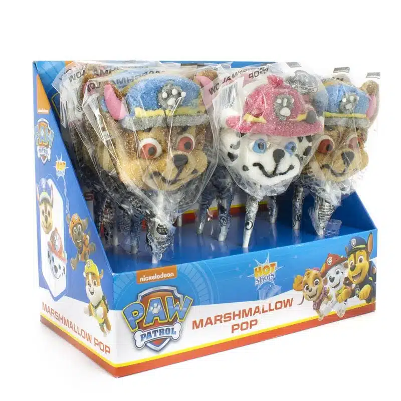 Espetada Goma Marshmallow Patrulha Pata