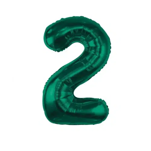 Super Balão Nº 2 Verde 85 cm