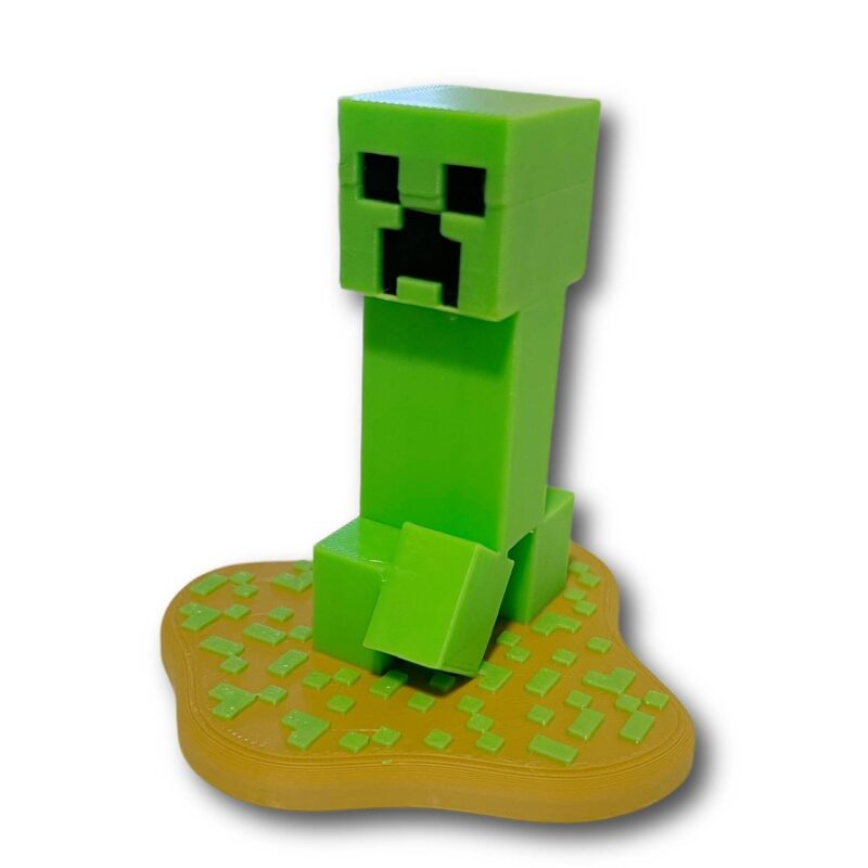 Figura PLA Creeper Minecraft 8 cm