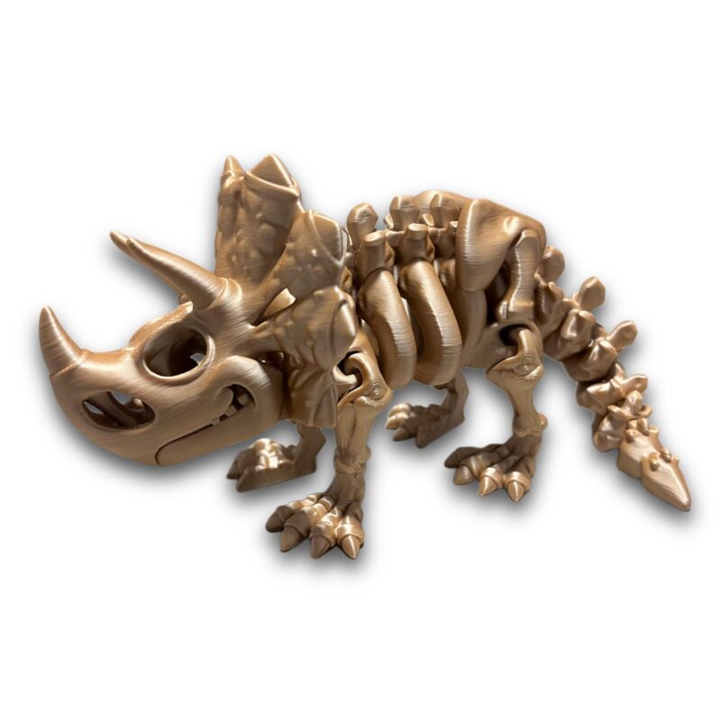 Figura Dinossauro Triceratops Articulado