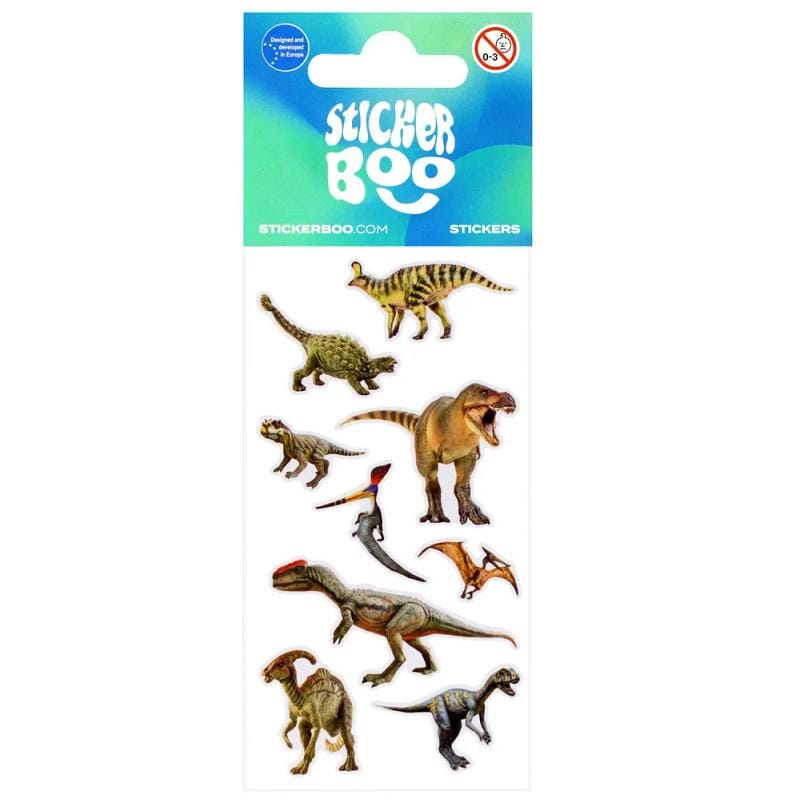 9 Autocolantes Dinossauros