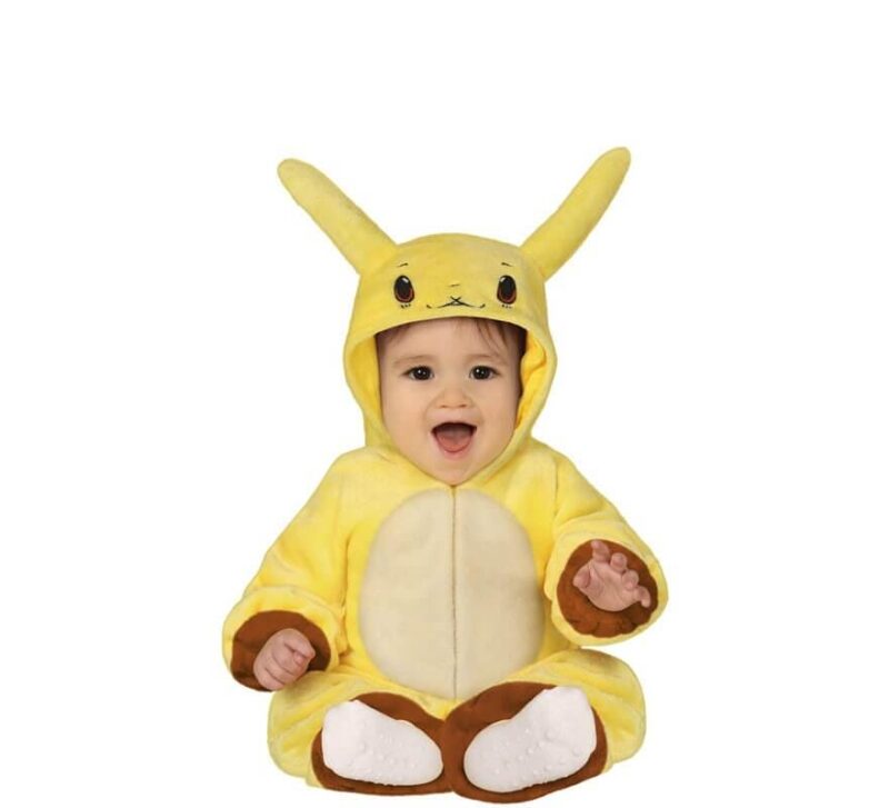 Fato de Bebé Pikachu Pokémon 6 a 12 Meses