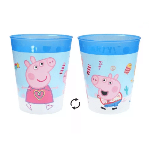 Copo de Plástico Porquinha Peppa 250 ml