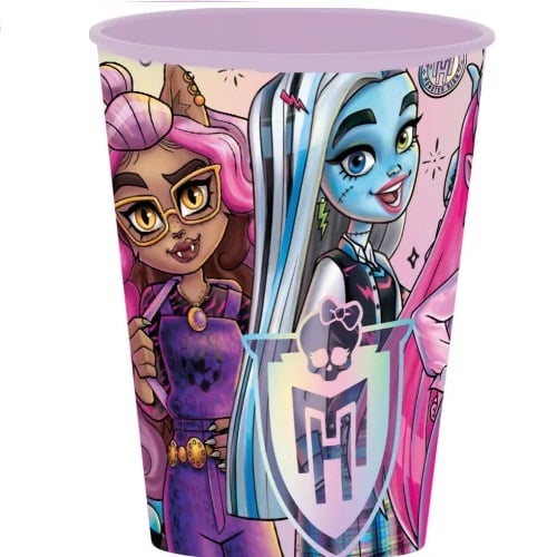 Copo das Monster High em Plástico 260 ml