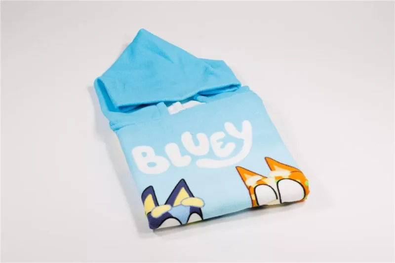 Poncho de Praia da Bluey Microfibra 55x110 cm