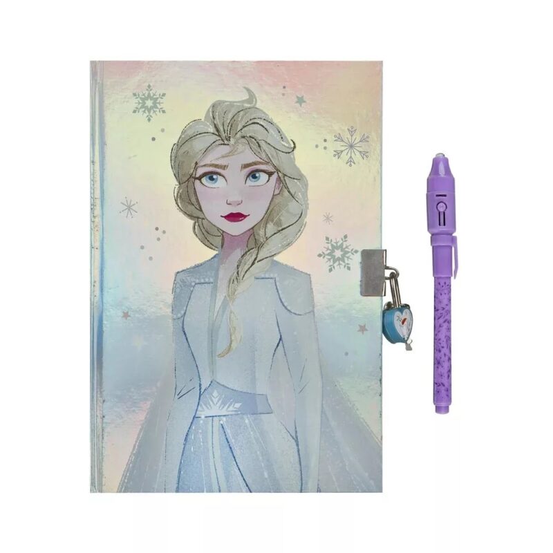 Diário e Caneta Mágica Frozen
