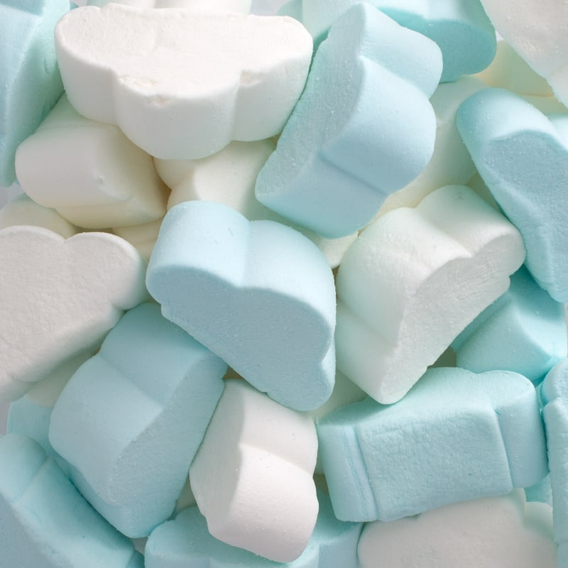 Gomas Nuvens Marshmallow 72 Unidades