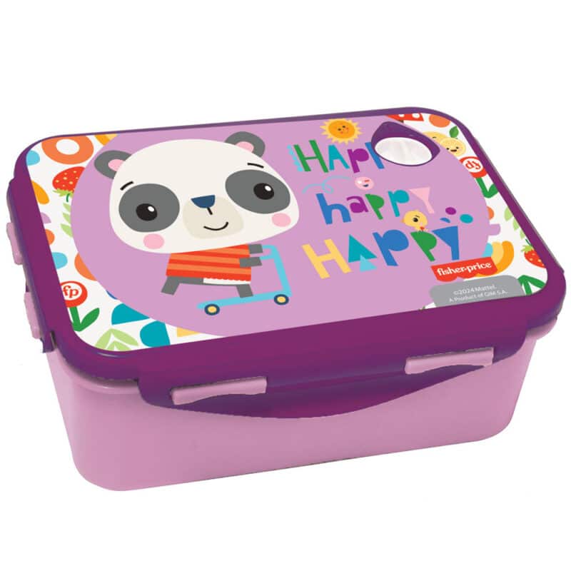 Lancheira Panda Fisher Price 17.5 cm
