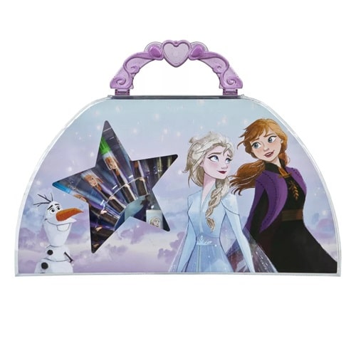 Mala da Frozen com Kit de 50 Peças para colorir