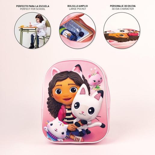 Mochila da Gabby Pré-Escolar 3D de 31 cm