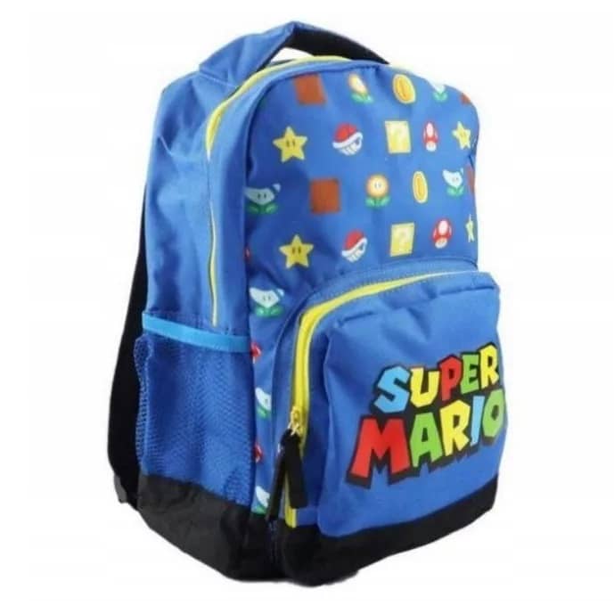 Mochila do Super Mário Escolar 35 cm