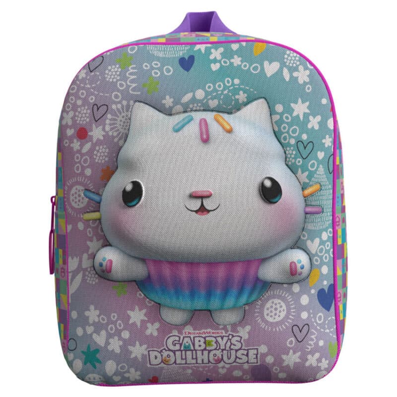 Mochila da Gabby Gato Pré-Escolar 3D 30 cm