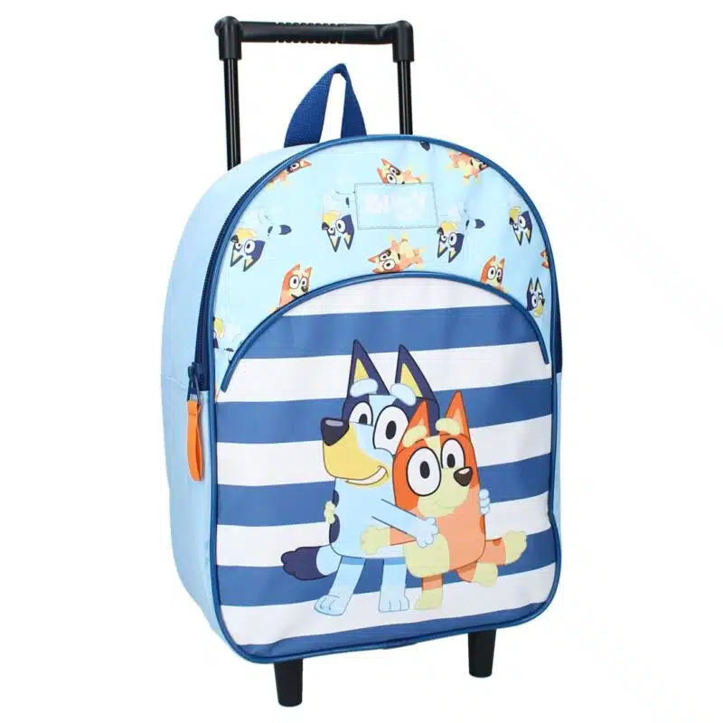 Mochila Bluey e Bingo Trolley Pré-Escolar 33 cm