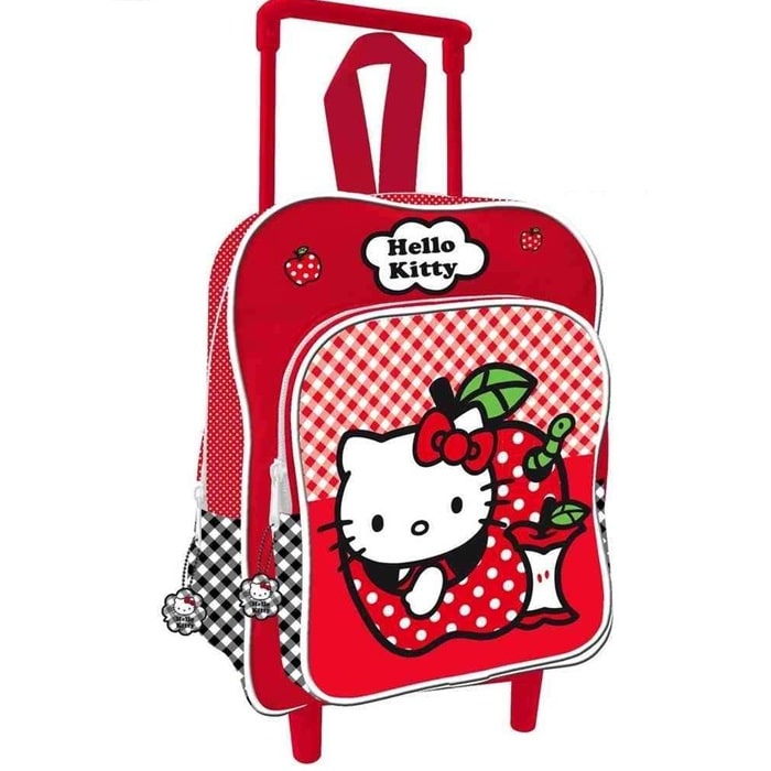 Mochila da Hello Kitty Trolley Escolar de 40 cm