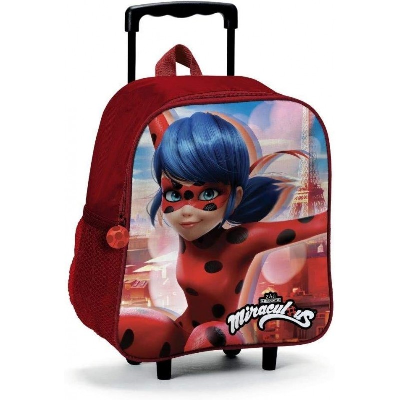 Mochila da LadyBug Trolley Pré-Escolar 33 cm