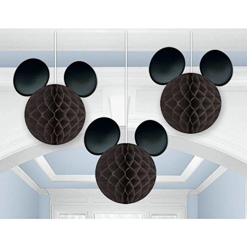 Decorações Mickey 3 Peças 23 cm