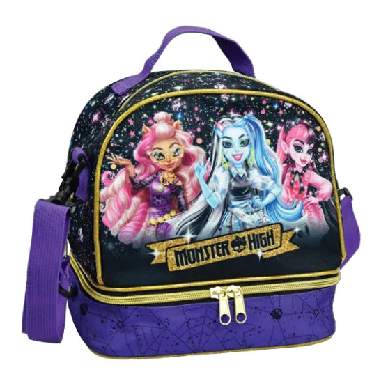Lancheira das Monster High Térmica Escolar 21 cm