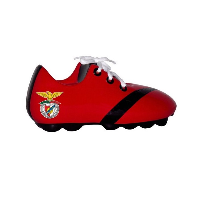 Mealheiro Bota Futebol do SLB Benfica Cerâmica 20 cm