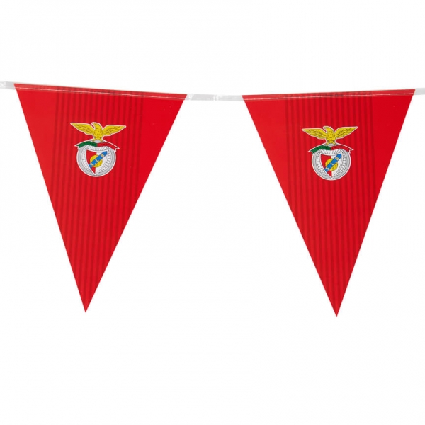 Bandeiras Decorativas do SLB Benfica em Papel
