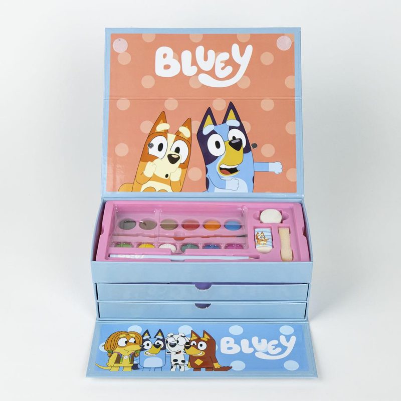 Conjunto para Colorir Bluey e Bingo 42 Peças