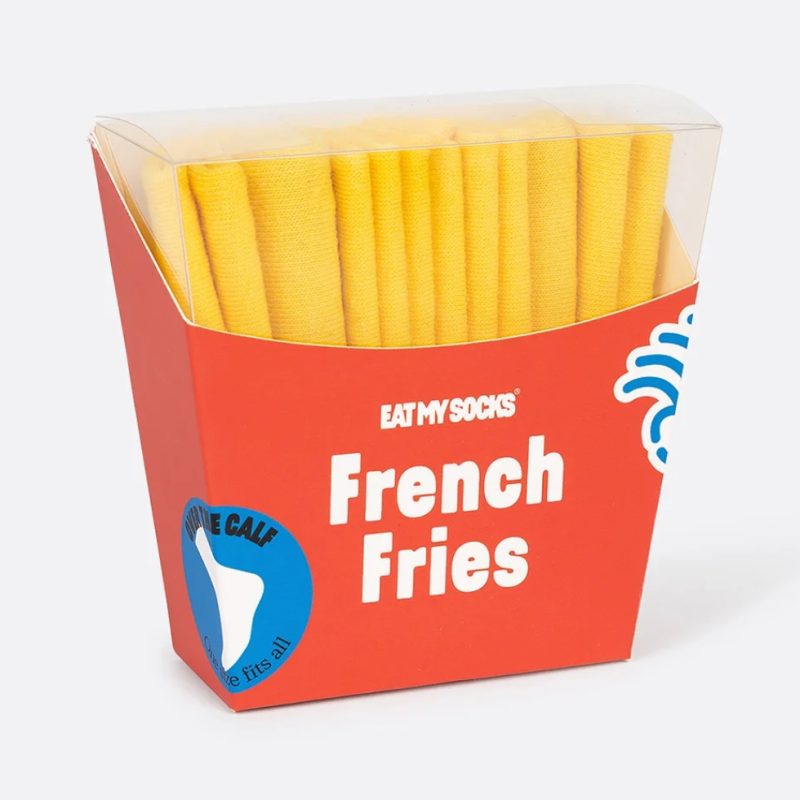 Meias Batatas Fritas Criança Eat My Socks 5-10 Anos