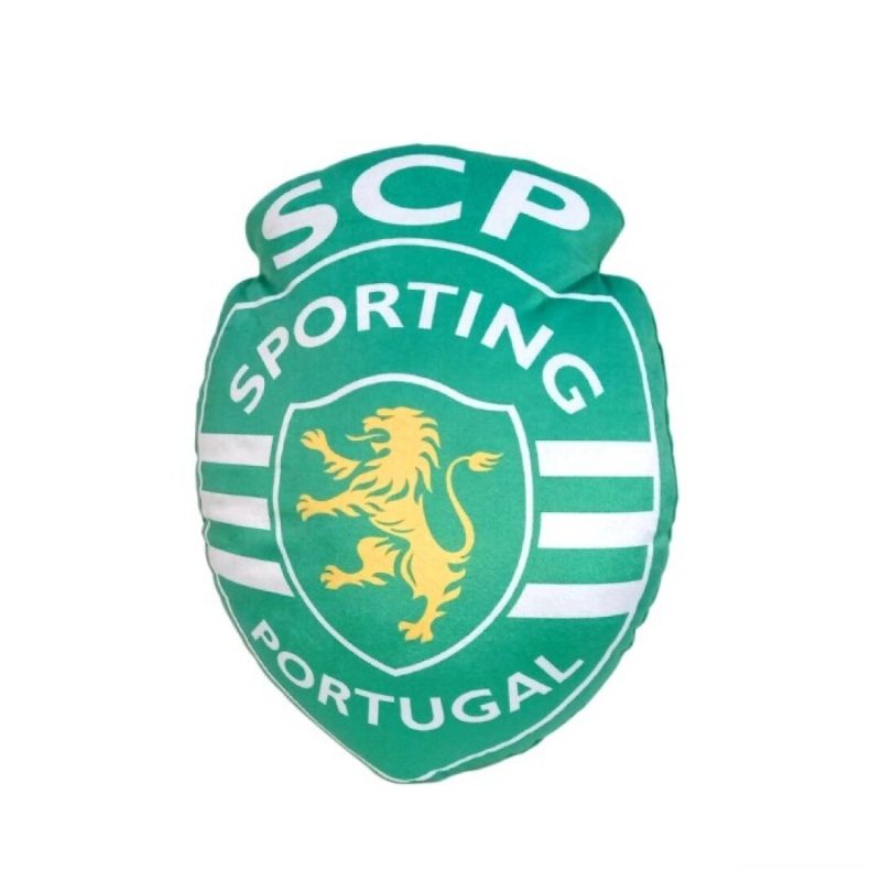 Almofada SCP 3D Emblema Oficial Sporting 30 cm