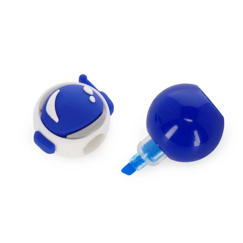 Marcadores Espaço 3 em 1 Cores Azul Vermelho e Amarelo Legami