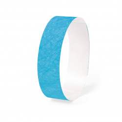 20 Pulseiras de Papel Azul à Prova de Água