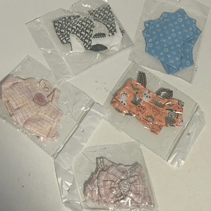 Kit Roupa e Acessórios para Labubu Aleatório