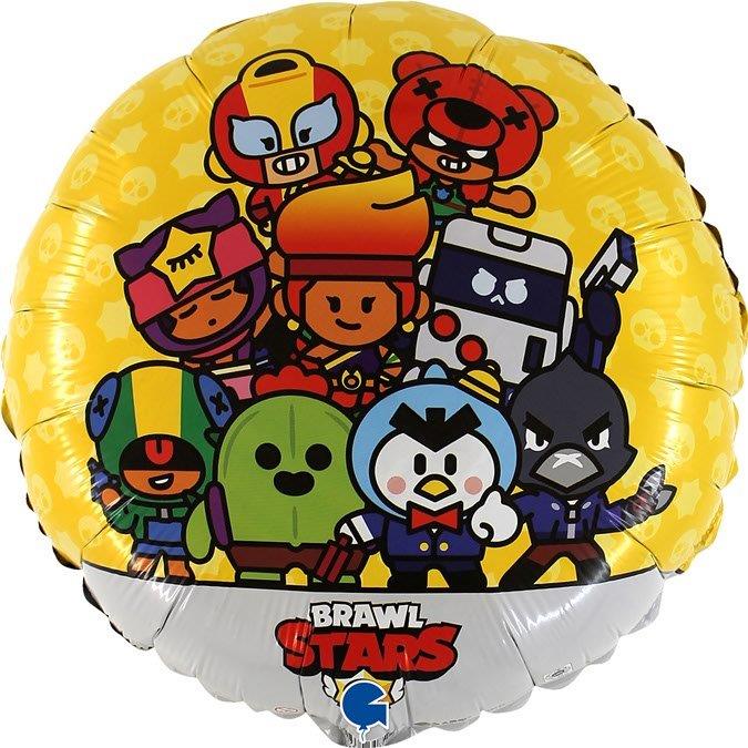 Balão Foil Brawl Stars com 46 cm