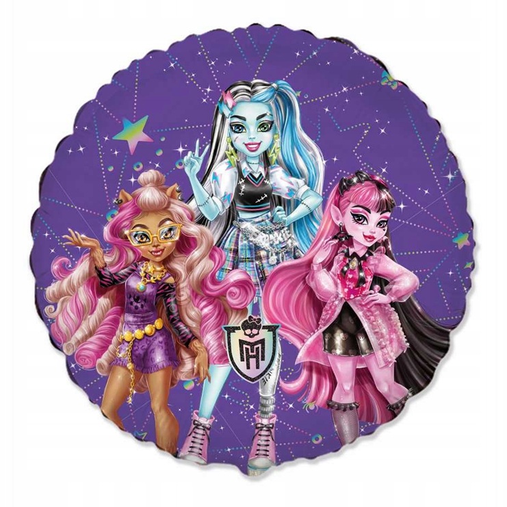 Balão Monster High Foil com 46 cm