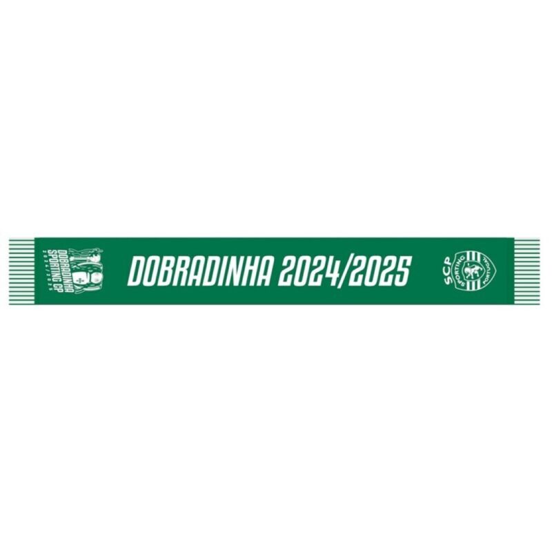 Cachecol do SCP Sporting Dobradinha 2024-2025