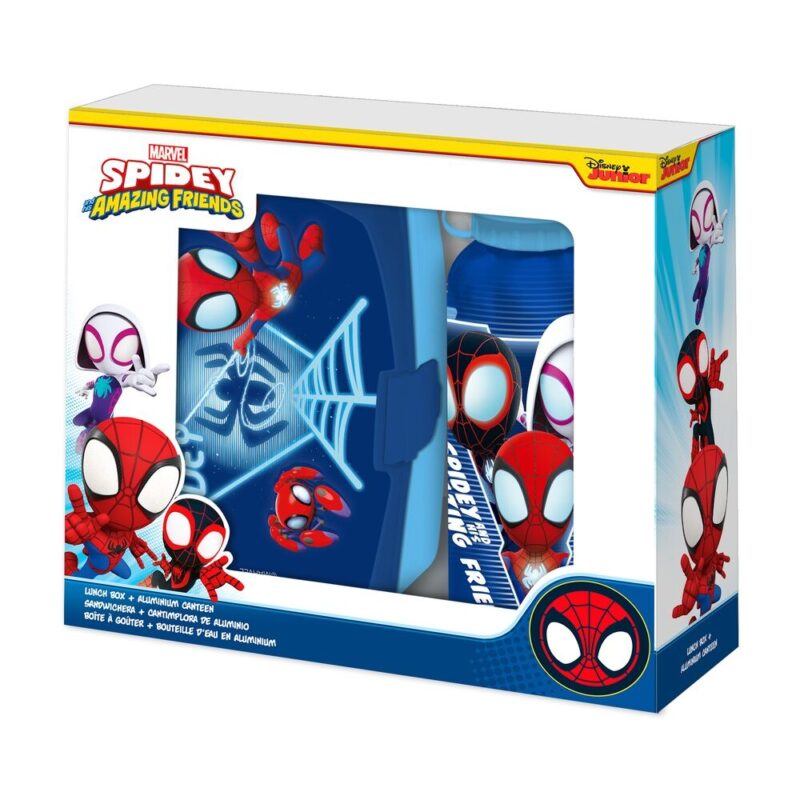 Conjunto de Lancheira e Garrafa Alumínio do Spidey