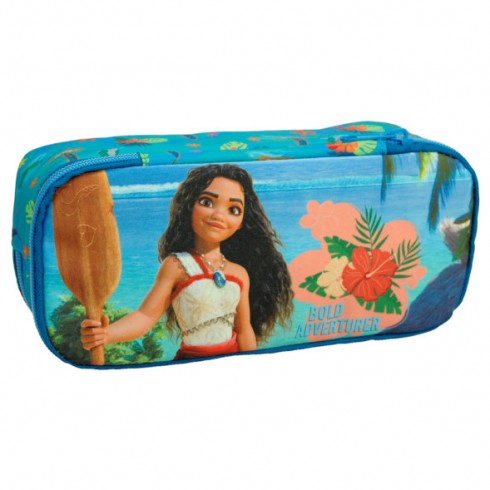 Estojo Duplo Escolar da Vaiana 26 cm