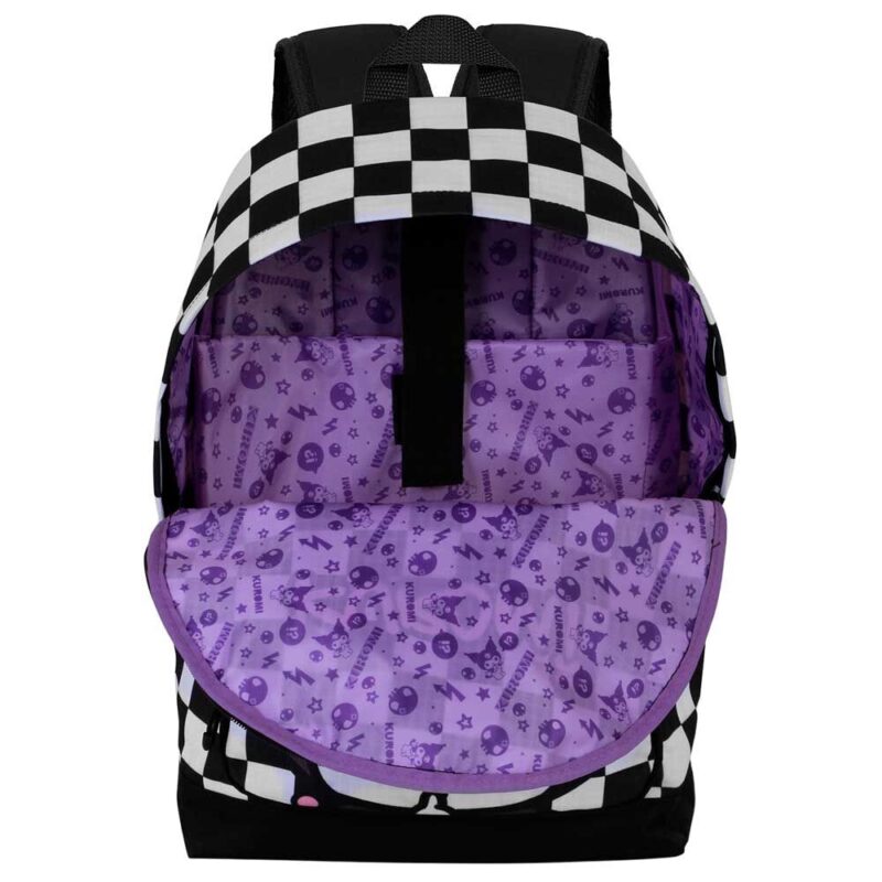 Mochila Kuromi Hello Kitty Escolar de 44 cm
