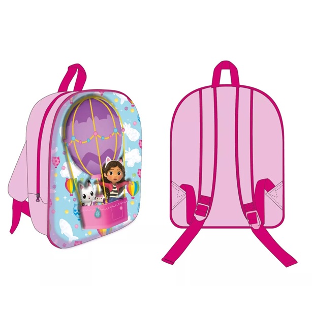 Mochila da Gabby Pré-Escolar 3D de 30 cm