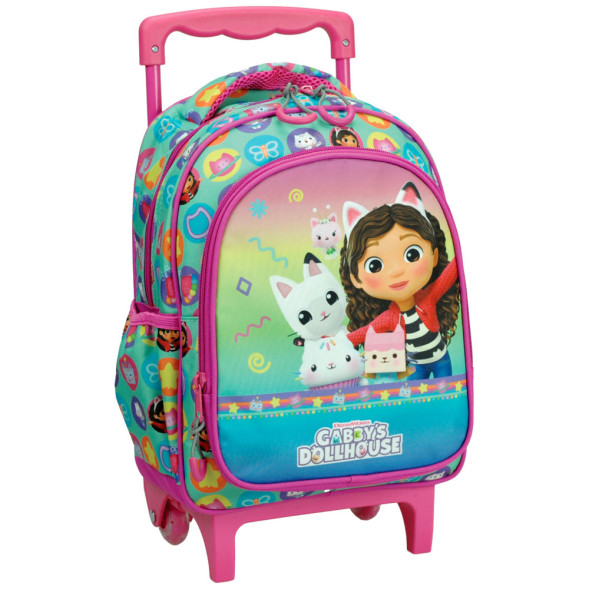 Mochila Gabby Trolley Pré-Escolar 30 cm