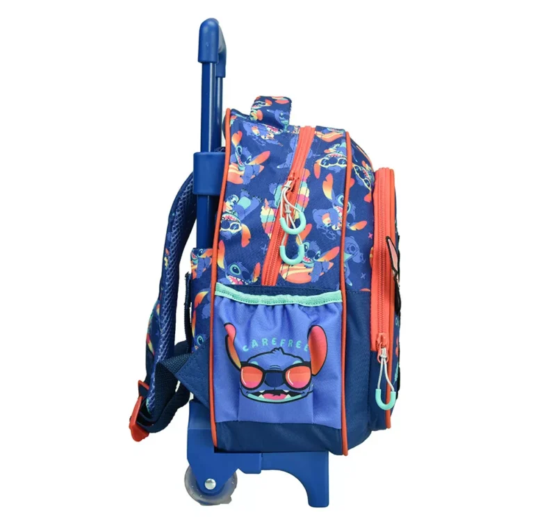 Trolley do Stitch Mochila Pré-Escolar 30 cm